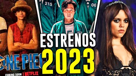 TODOS Los Estrenos De 2023 Netflix One Piece Merlina 2 Squid Game