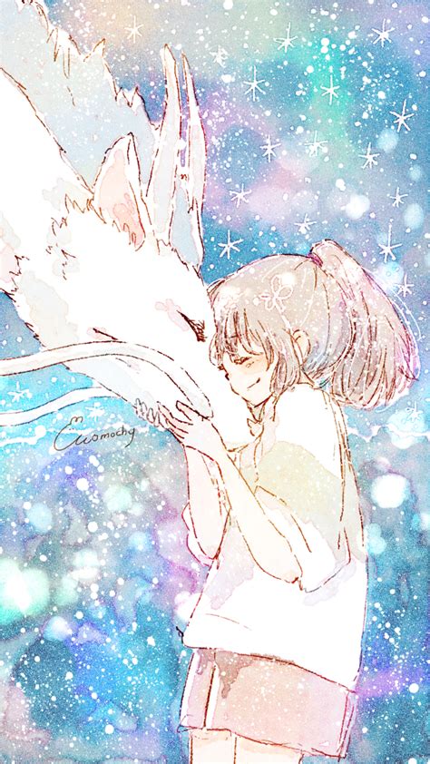 Chihiro And Haku Studio Ghibli Fan Art 44198252 Fanpop