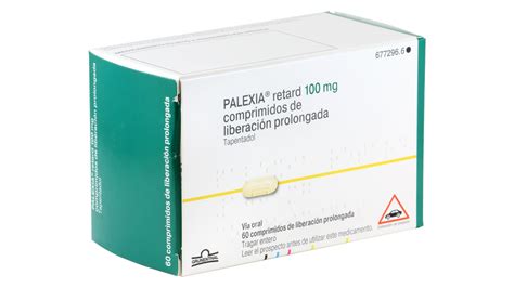 PALEXIS PR RETARD 100MG 30 COMPRIMIDO Distribuidor De GRUNENTHAL