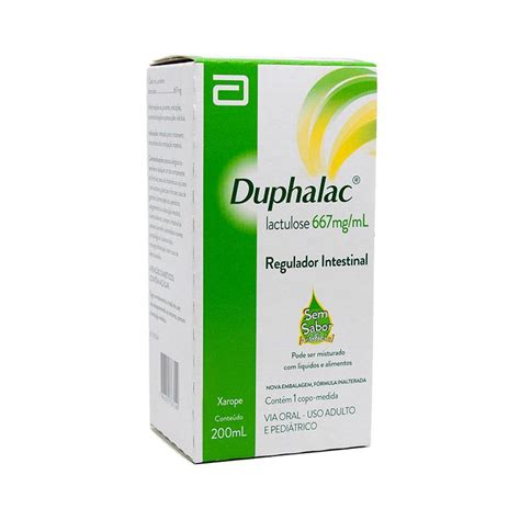 Indicações Para Que Serve E Bula Duphalac 667mg Xarope Com 10 Sachês