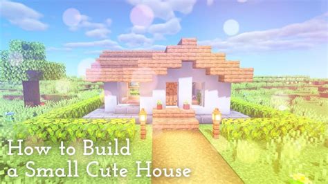 Minecraft How To Build A Small Cute House YouTube