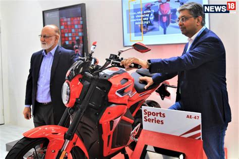 Auto Expo 2020 Hero AE 47 Electric Motorcycle Unveiled In India