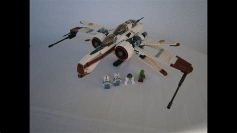 Lego Star Wars Arc 170 Starfighter Set 8088 Youtube