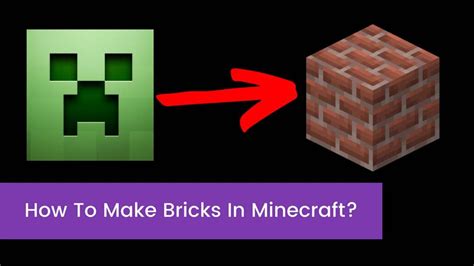 How To Make Bricks In Minecraft