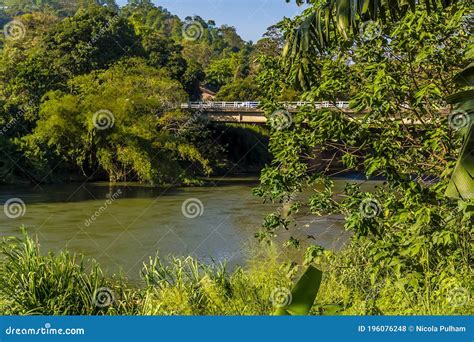 Mahaweli River And Bridge _ Srilanka. Stock Image | CartoonDealer.com ...