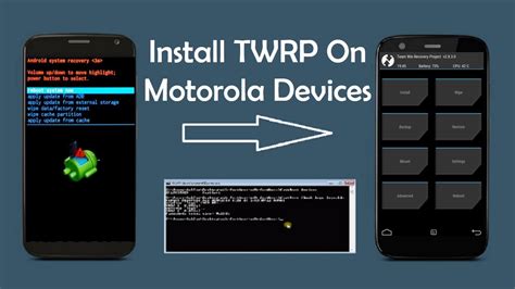 How To Install Flash TWRP Recovery On Moto G3 G2 G X E 1st 2nd 3rd