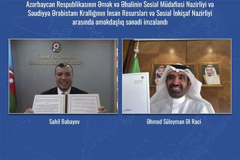 Azerbaijan Saudi Arabia Ink Mou On Labor Co Op