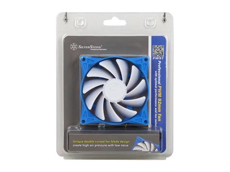 SilverStone Silverstone Tek Professional PWM 92mm Fan with Optimal ...