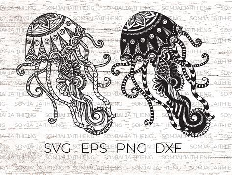 Zentangle Jellyfish