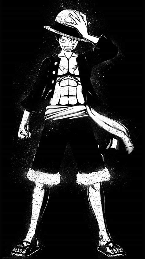 [100+] Luffy Black Wallpapers | Wallpapers.com