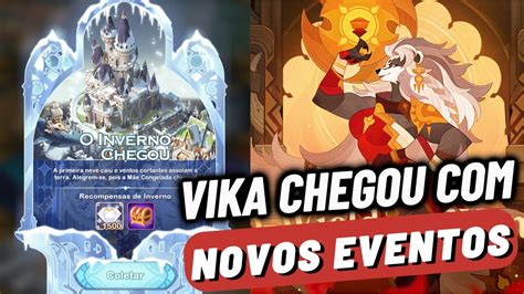 Novo Her I Vika E Novos Eventos No Afk Arena Youtube