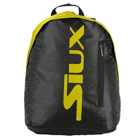 Sac Dos Siux Basic Noir Jaune Extreme Padel