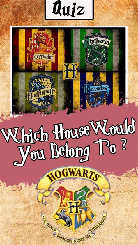 Harry potter house quiz – Artofit