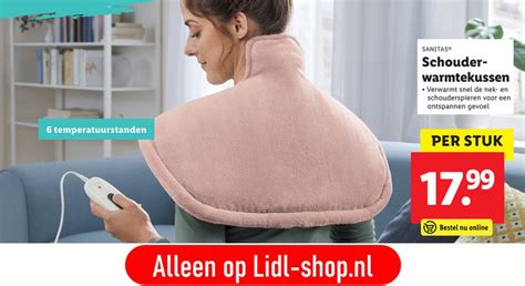 Sanitas Verwarmingskussen Folder Aanbieding Bij Lidl Details