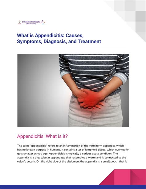 PPT What Is Appendicitis Causes Symptoms Diagnosis And Treatment