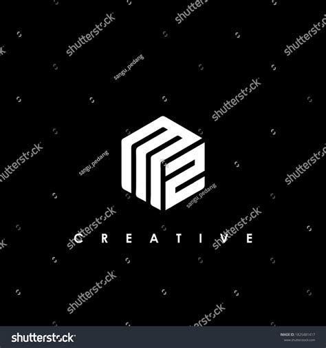 M2 Logo Design Vector Icon Stock Vector Royalty Free 1825481417