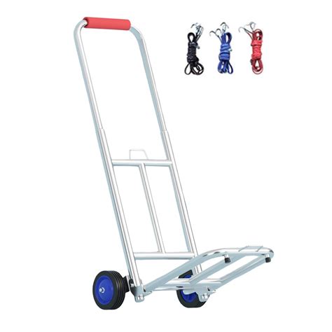 Luggage Cart Compact Luggage Trolley Cart for Transportation Moving ...