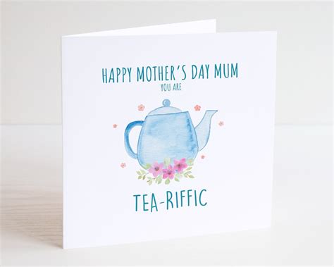 Happy Mothers Day Personalised Card Mummy Card Etsy