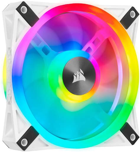 CORSAIR QL Series ICUE QL120 RGB 120mm RGB LED PWM White Fan Single