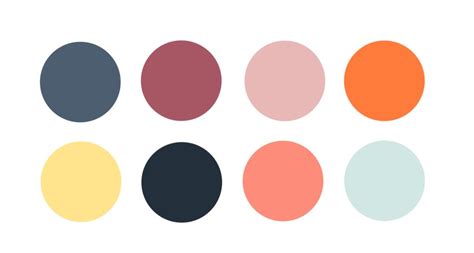 Digital Color Color Swatches Procreate Color Palette Tropical Smoothies