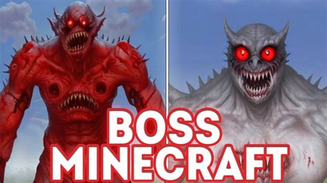 Different Mutant Boss Vs Skeleton Wither Mob Battle Minecraft Mod Youtube