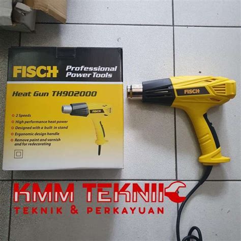 Jual FISCH MESIN HOT HEAT AIR GUN TH ALAT PEMANAS PLASTIK BLOWER Di Seller KMM Teknik