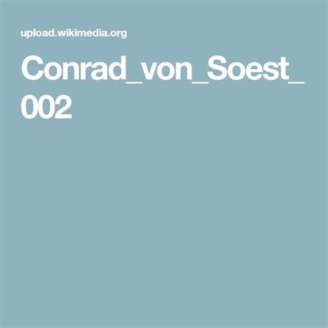 Conrad_von_Soest_002 | Soest, Vons, Conrad