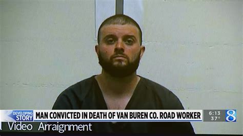 Man Convicted In Death Of Van Buren County Road Worker Youtube