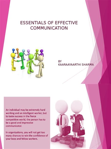 Essentials Of Effective Communication By Kaaraayaarthi Sharma Pdf