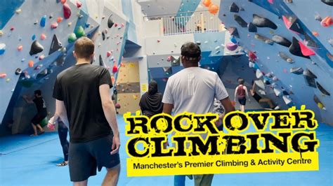 Indoor Bouldering At Rock Over Climbing Manchester YouTube