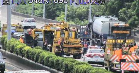 快訊／國道1號岡山地磅路段4車追撞連環車禍 車流回堵近3公里 社會 Ctwant