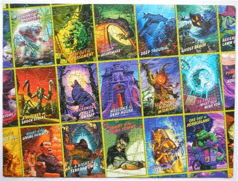 Jigsaw Puzzle Love: Goosebumps Classic Book Covers