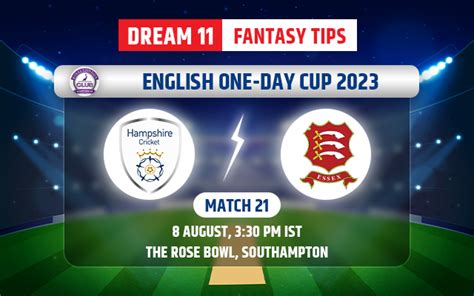 Ham Vs Ess Dream Prediction Playing Xi Fantasy Cricket Tips Today