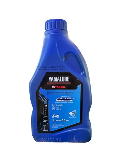 Yamalube Blue Core Eco Oil T Sae W Semi Synthetic Ml Made In