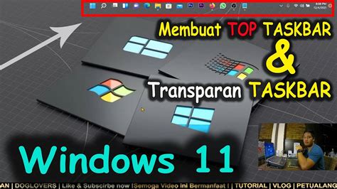 Cara Merubah Posisi Taskbar Windows 11 Taskbar Windows 11 Taskbar Hot