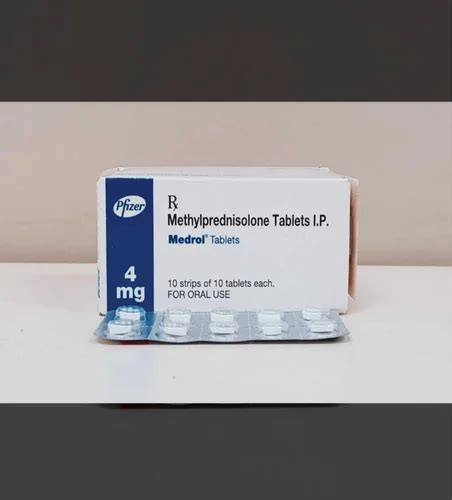 Medrol 4mg Tablet at Rs 180/box | Medrol Tablets in Nagpur | ID ...