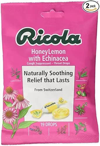 Tos Ricola Gotas La Miel De Lim N Con Echinacea Ct Env O Gratis