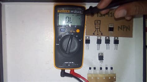 Probando Transistor NPN con un Multímetro Digital YouTube