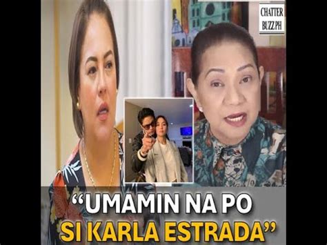 Karla Estrada Kinumpirma Na Hiwalay Na Ang KathNeil Ayun Kay Cristy