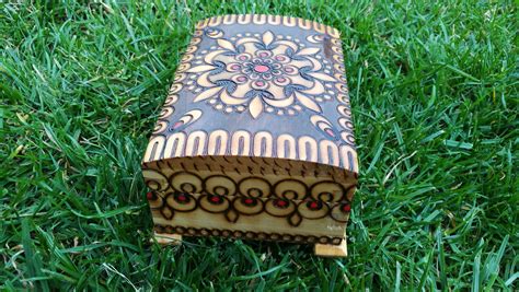 Wooden Box Jewelry Box Vintage Wooden Box Handmade Etsy