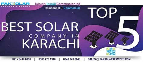 Top Best Solar Companies In Karachi Paksolar