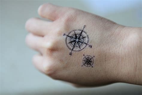 Compass Tattoos Designs, Ideas and Meaning | Tattoos For You