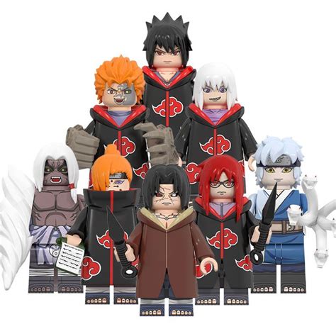 Naruto Compatible Lego Building Blocks Uchiha Itachi Sasuke Shigego