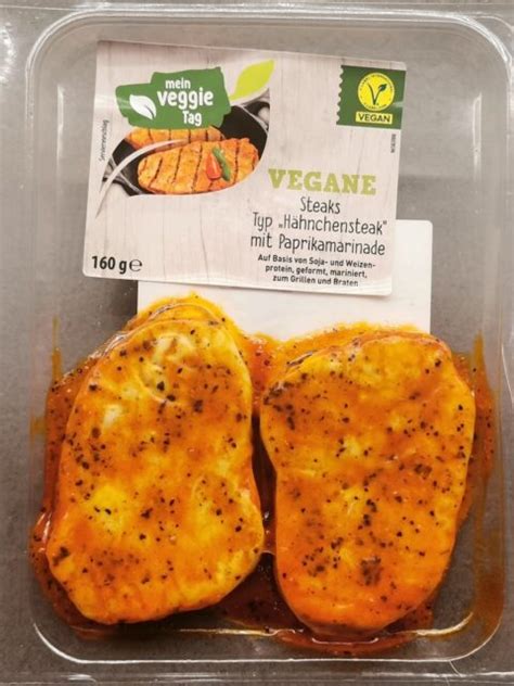 Aldi Nord Vegane H Hnchensteaks In Paprika Marinade Fleischersatz