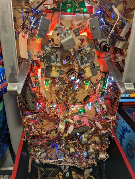 Parts Of A Pinball Machine Labeled