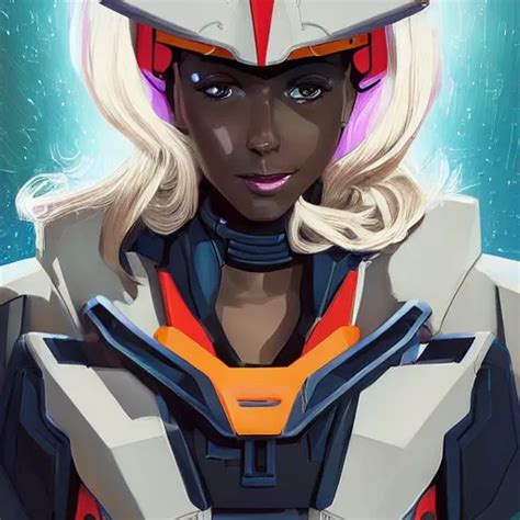 Portrait Of Isabelledeltore As A Gundam Pilot With An Stable Diffusion