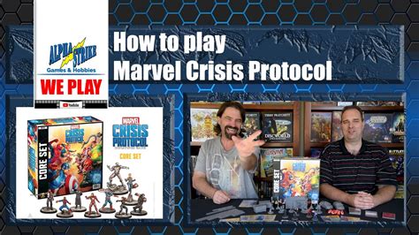 We Play Marvel Crisis Protocol Overview And How To Play Youtube