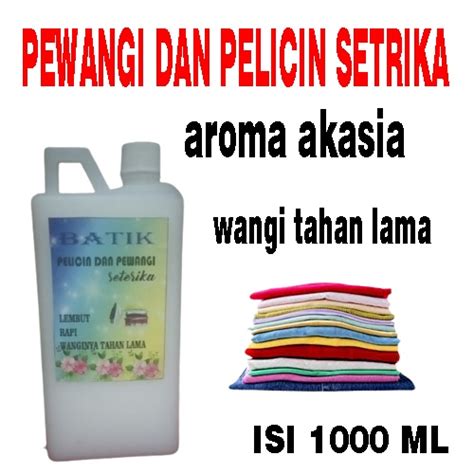 Jual Pelicin Dan Pewangi Setrika Aroma Akasia Wangi Tahan Lama Shopee