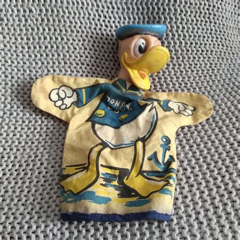 Donald Duck Hand Puppet Etsy