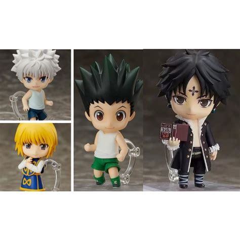 現貨 】 獵人 公仔 Hunter X Hunter 全職獵人 小傑 奇犽 酷拉皮卡 超帥 Q版 Gsc 黏土人 蝦皮購物